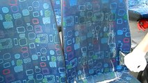 Nettoyage d'un siège de Bus très sale - Avant après impressionnant