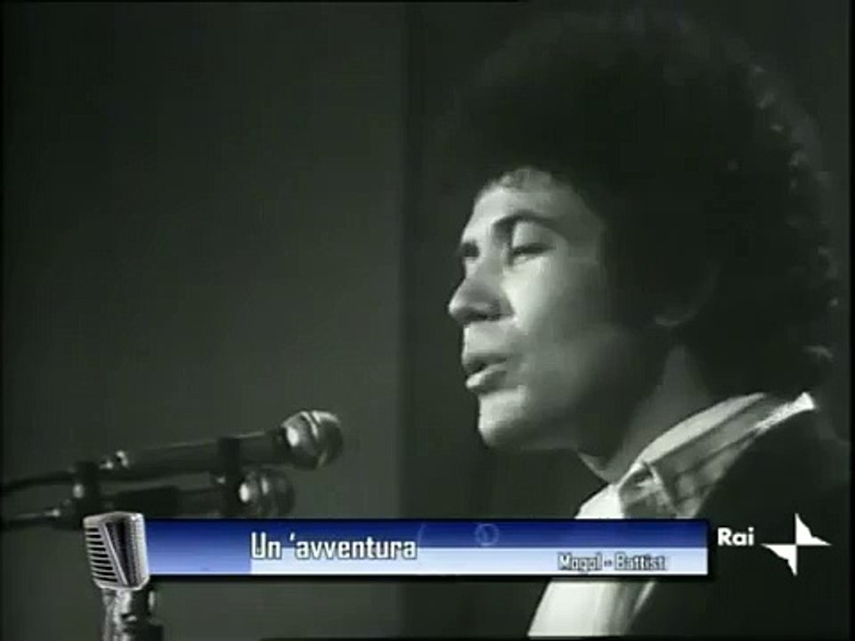 Lucio Battisti - Un'avventura - Sanremo 1969.