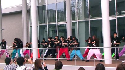 富山大学ダンス部ゲリラライブ