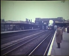 Southern Steam - The Golden Arrow through Tonbridge c1960