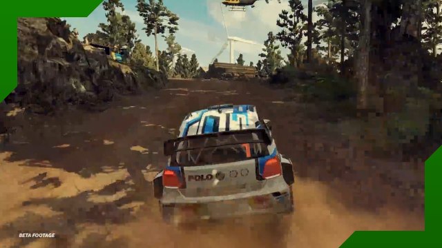 WRC 5 - Gameplay video #1 Volkswagen Polo R WRC 2015 @ Vodafone Rally de Portugal
