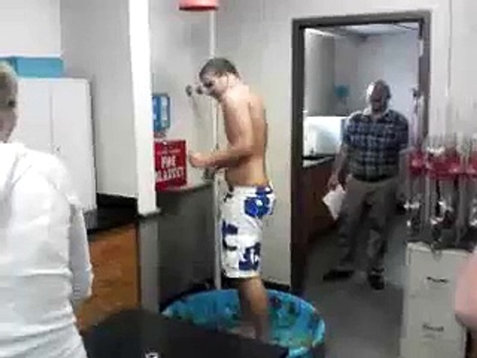 High School Emergency Shower