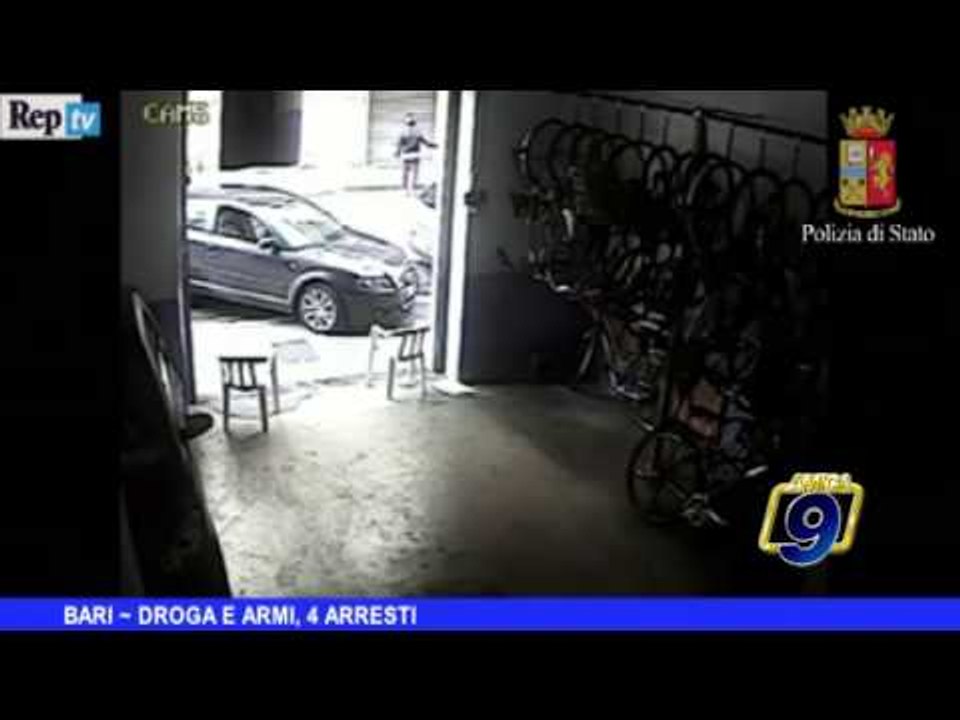 BARI | Armi e droga, 4 arresti