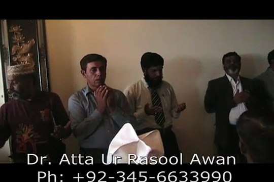 Praying By Dr. Atta Ur Rasool Awan After Session In Muree