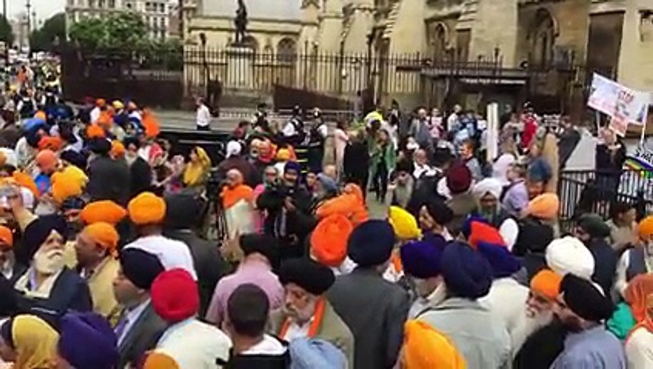 UK protest Bapu Surat Singh