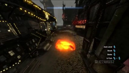 Batman: Arkham Origins - Worst Nightmare Batsuit Skin Gameplay [Beta]