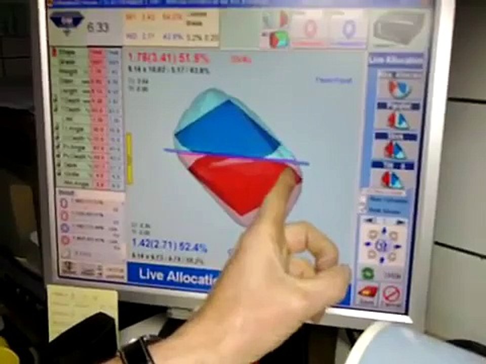 Belgium: Antwerp: Diamond Cutting and Polishing Factory - Ideal Cut: "Hearts & Arrows" Diamonds