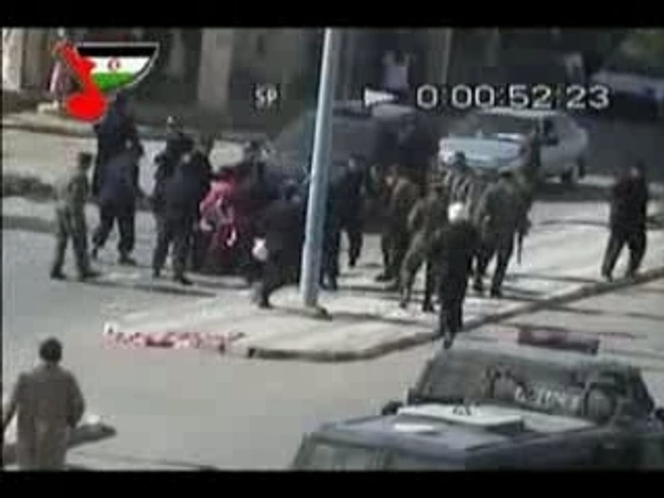 femmes sahraouis vs police marocains