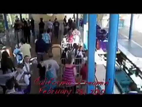 Disneyland Rides: California Screamin' Roller Coaster (FULL RIDE) at California Adventure