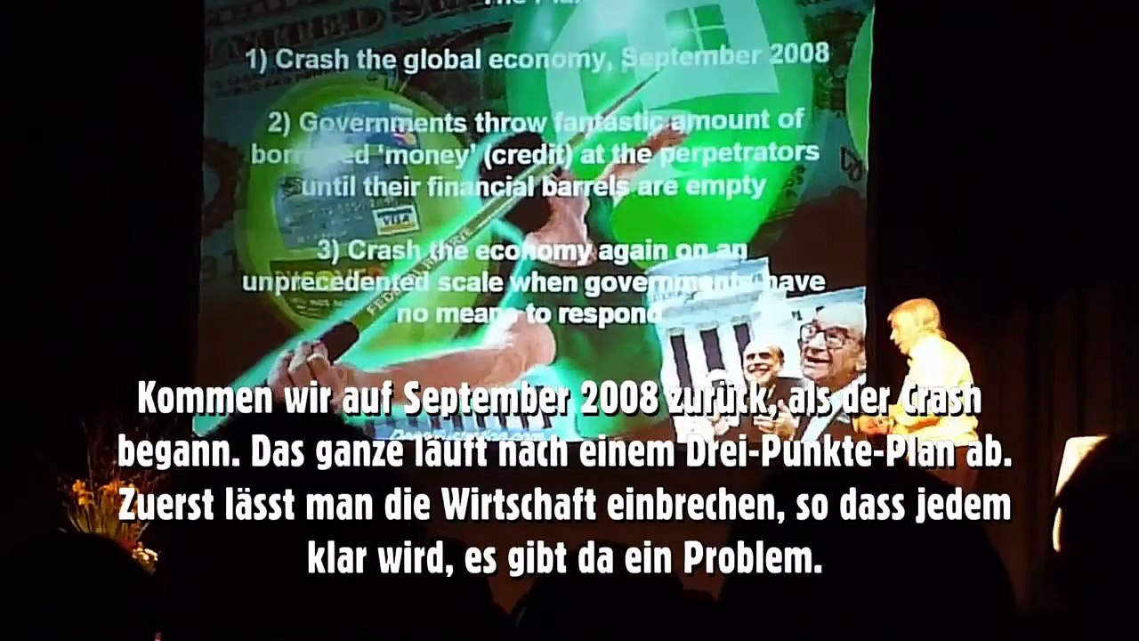 David Icke - Rothschilds Masterplan - Was steckt hinter der Finanzkrise ?