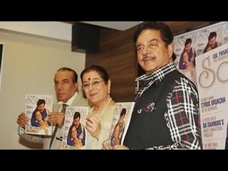 Shatrughan Sinha With Wife Poonam Sinha @ Launch Of Latest Society Magazine Cover