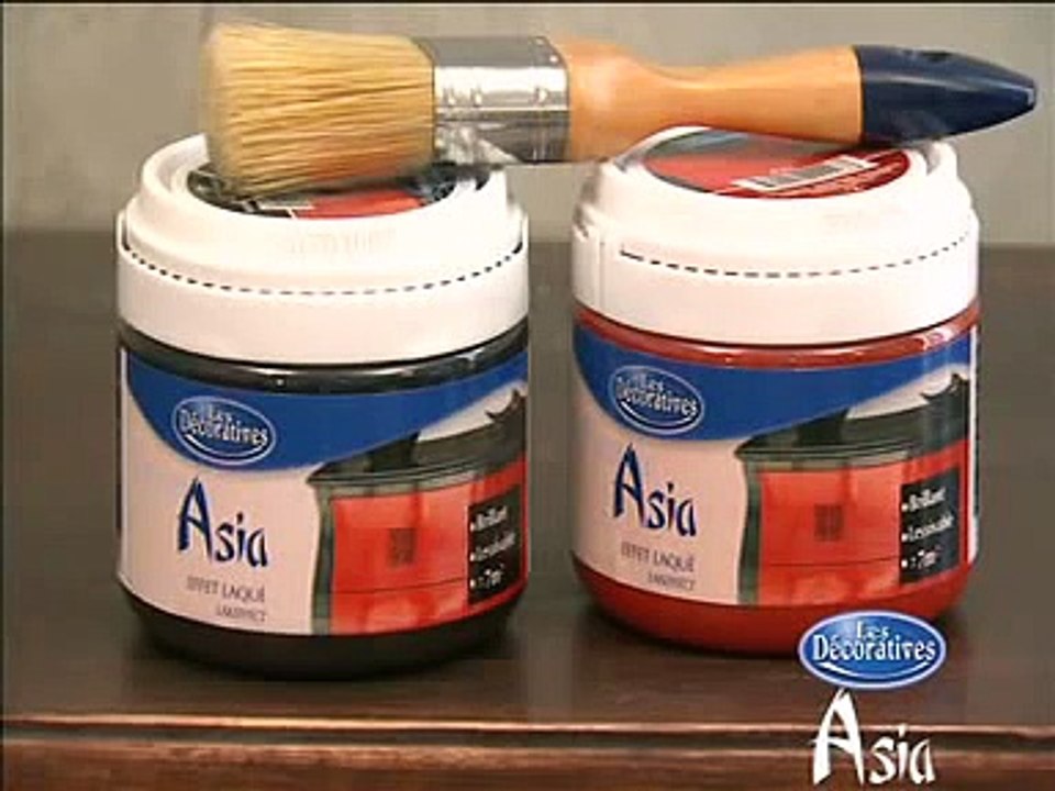 Peinture " Asia " Les Décoratives sur LoirsirCreatif.Net