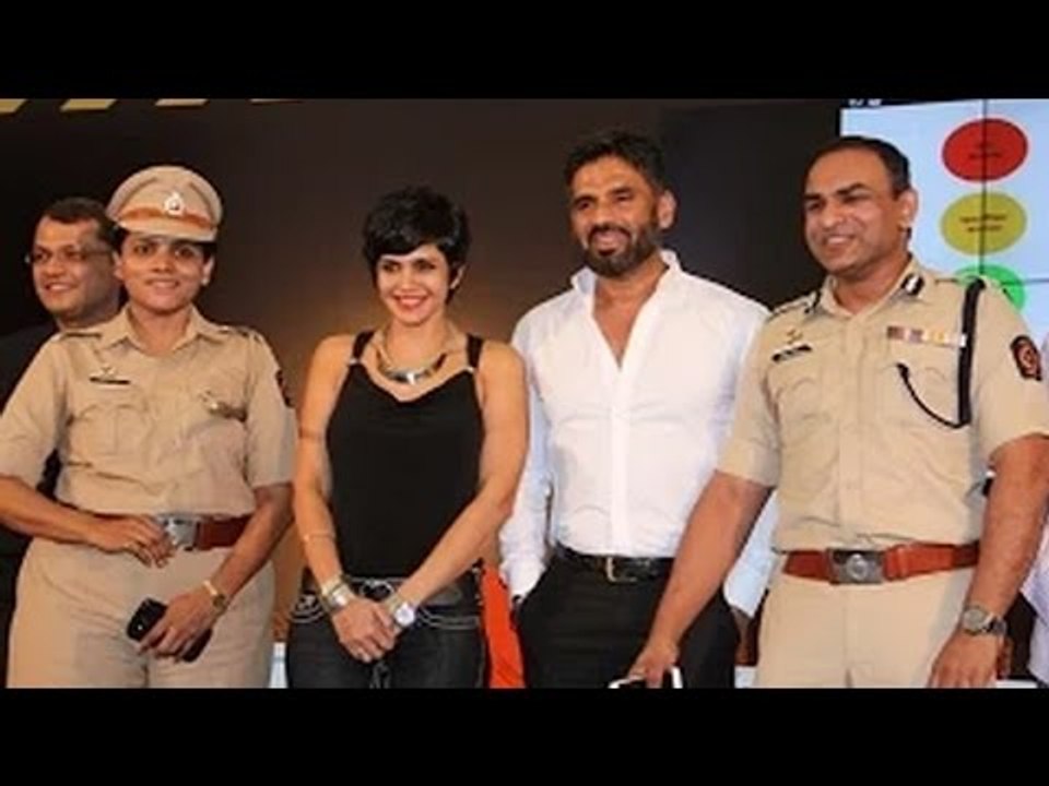 Sunil Shetty, Mandira Bedi @ Street Safe Campaign Launch
