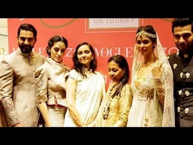 Anju Modi's Collection Showcase @ Vogue Wedding Show 2015