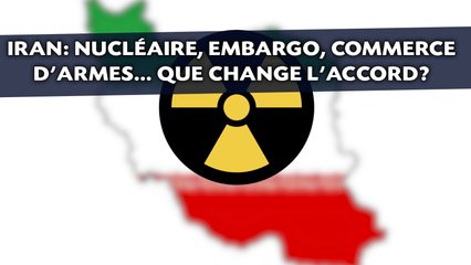 Iran: Nucléaire, embargo, armes... Que change l'accord de Vienne?