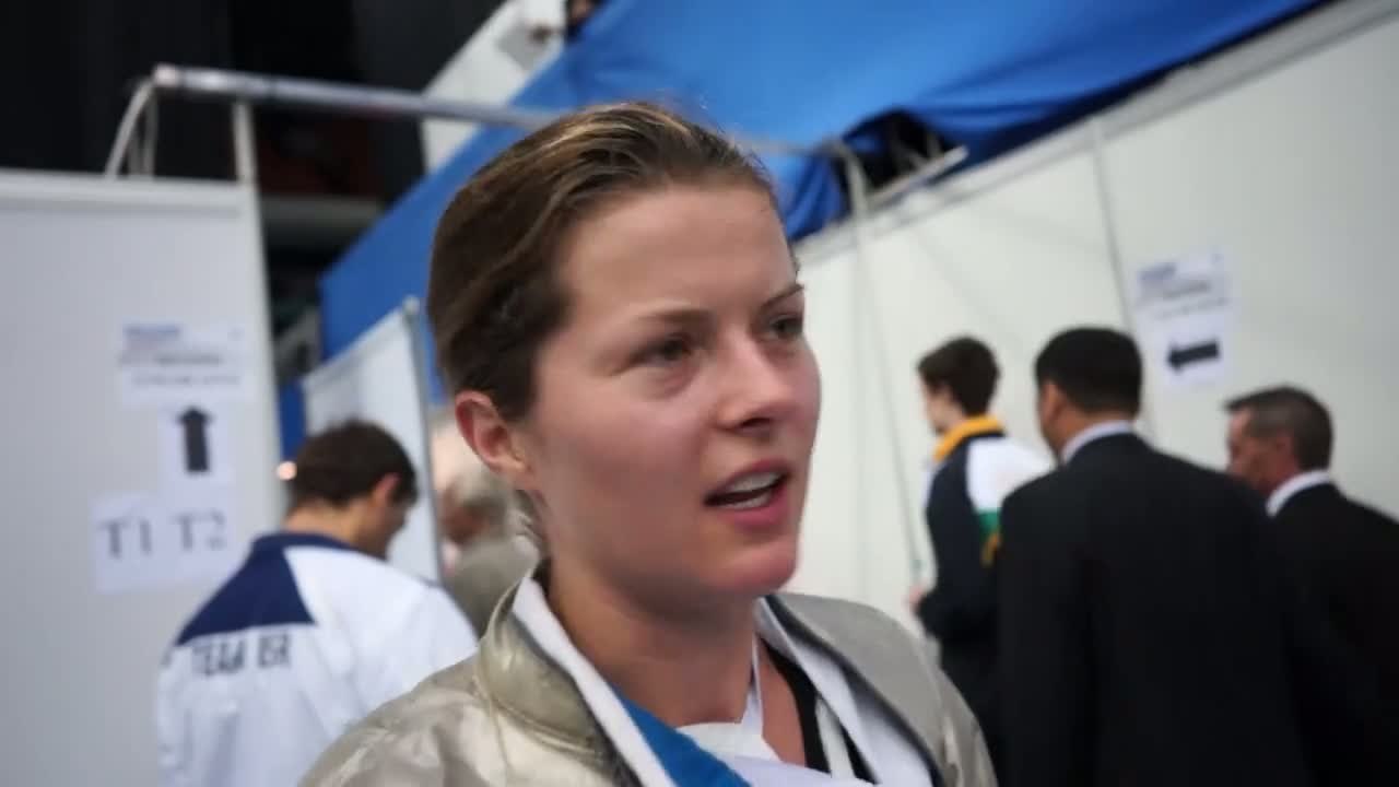 Escrime - ChM (F) : Cécilia Berder, femme d'argent