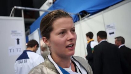 Escrime - ChM (F) : Cécilia Berder, femme d'argent