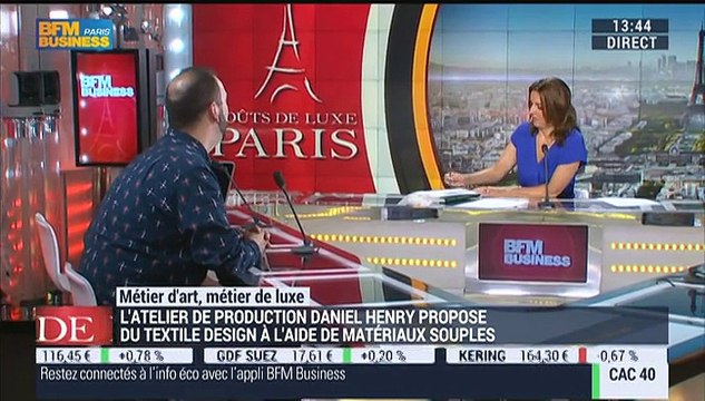 Métiers d'art, Métiers de luxe : Designer textile, Daniel Henry - 15/07