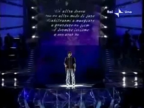 SANREMO 2008-FABRIZIO MORO-EPPURE MI HA CAMBIATO LA VITA-TOP
