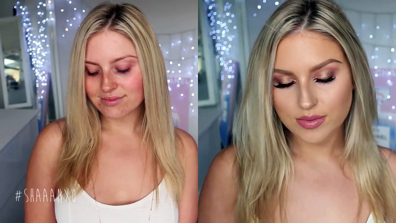 GRWM Sexy Bombshell Bronze Eyes ♡ With Glowy, Flawless Skin!