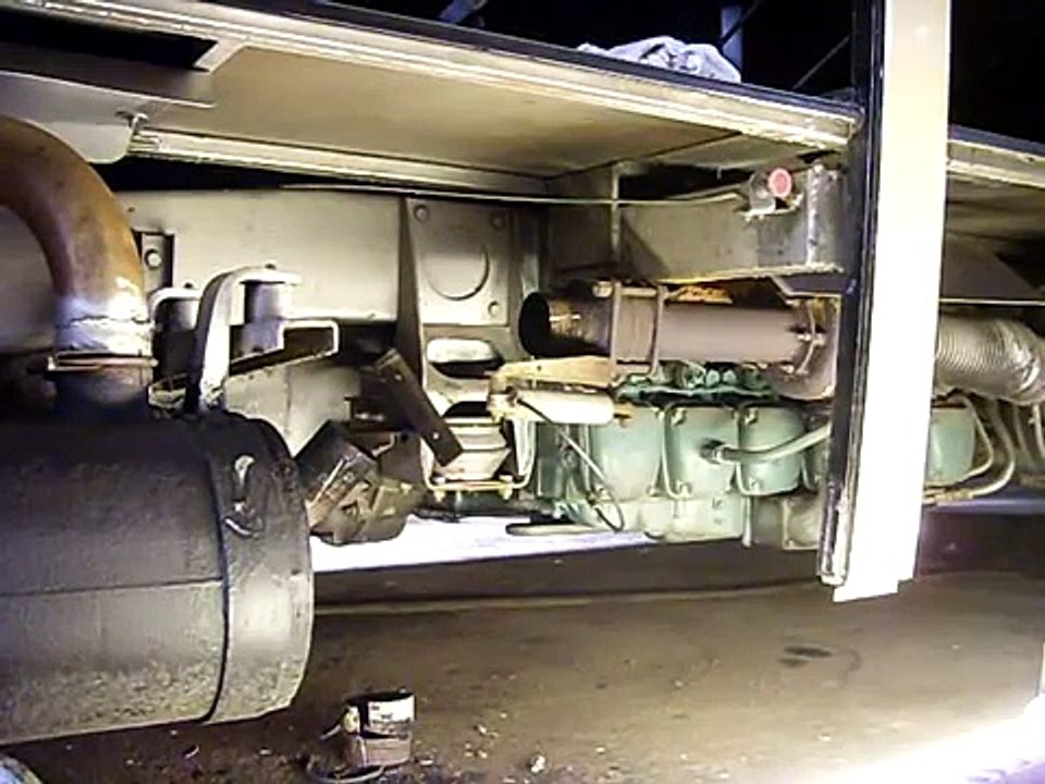 1986 Volvo B10M coach engine