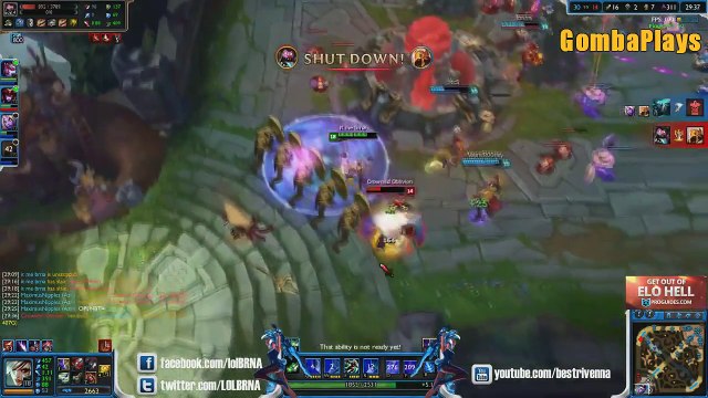 Riven Pentakill Montage - Best Outplays & Pentakills 2015 - LoL highlight