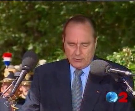 Discours historique du président de la République, Jacques Chirac