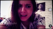 Anitta fala sobre música que vazou