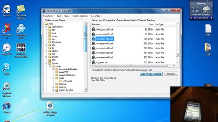 Custom SMS Tone for iPhone