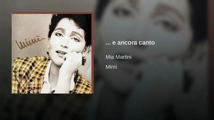 e ancora canto  Mia Martini