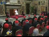 Papa Francesco Udienza a tutti i Cardinali