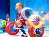 Frank Rothwell's Olympic Weightlifting History Dmitry Berestov, 2004 Gold, Snatch.wmv