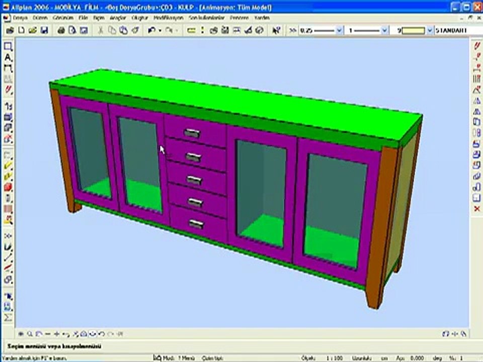 Allplan 2006 Furniture Design