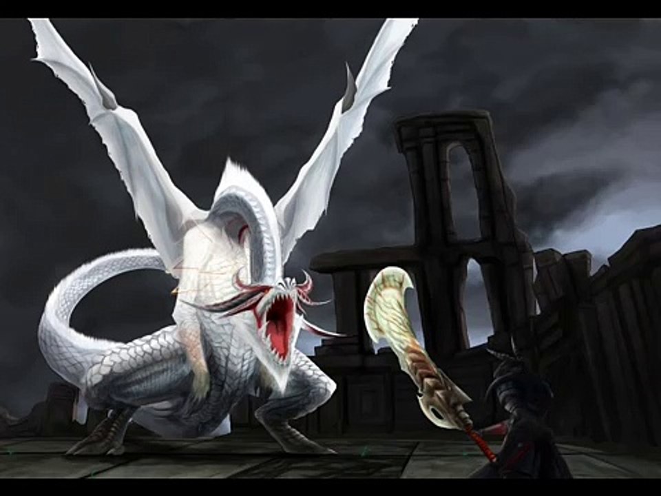 Monster Hunter Freedom Unite White Fatalis Theme