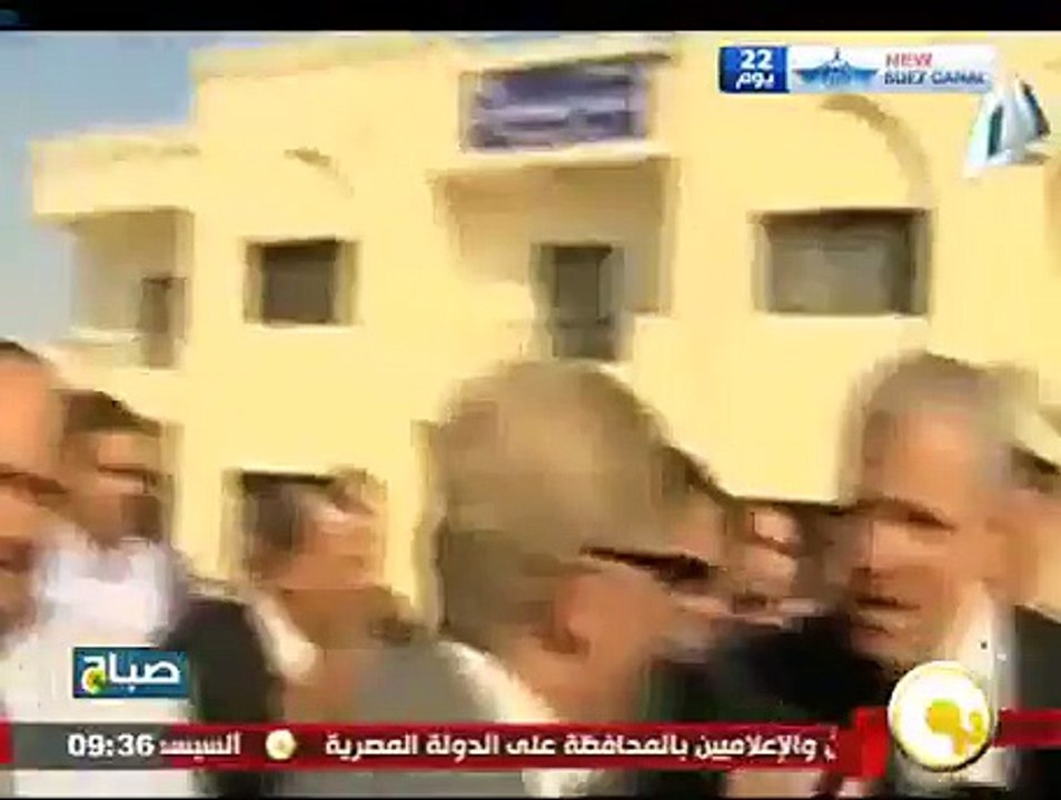 محلب يجهز للاستعدادات النهائيه لحفل افتتاح قناة السويس الجديده