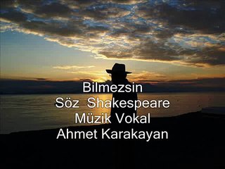 Bilmezsin - Ahmet Karakayan