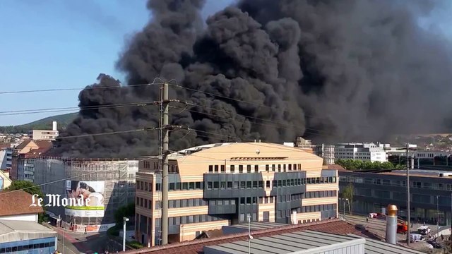 Un incendie entraîne plusieurs explosions à Olten en Suisse