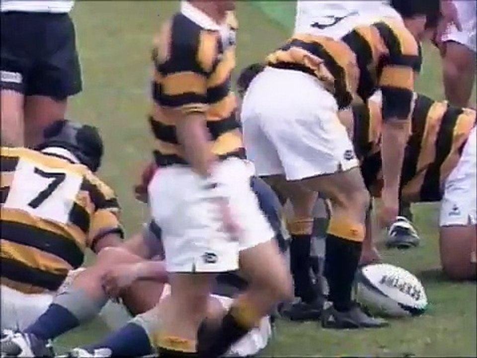 同志社 vs 慶應　2000年1月2日 ラグビー大学選手権　準決勝