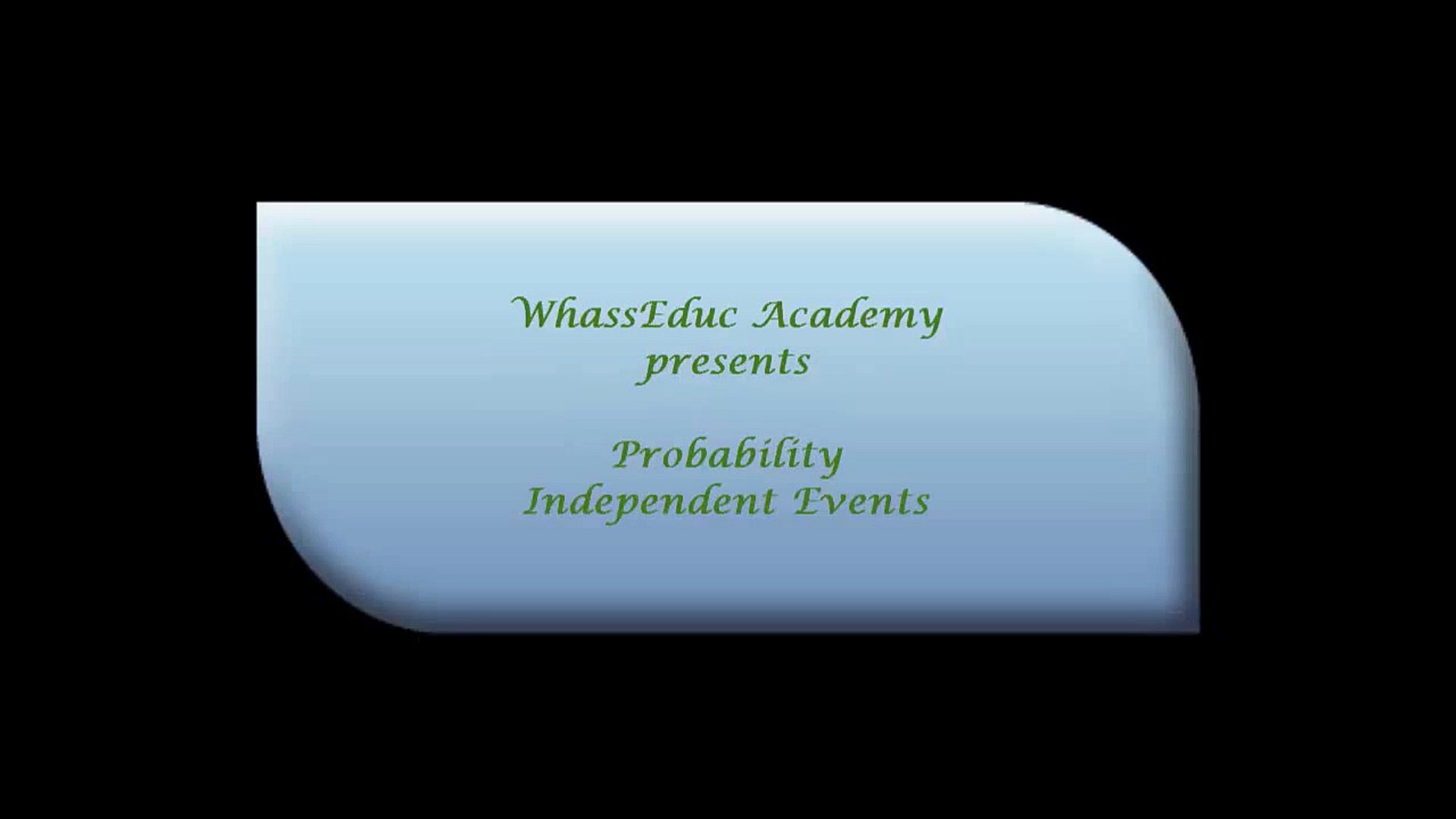 ⁣Probability- Part 2. Compound Events - Independent Events