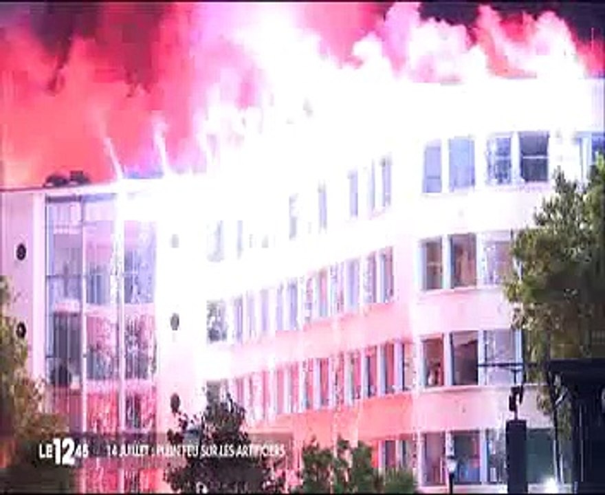 Fête Nationale : les coulisses du feu d'artifice en vidéo !