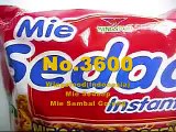 No.3600 MIe Sedaap Mie Sambal Goreng