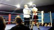White collar boxing knockout 1st round