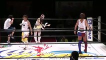 {WAVE} Chikayo Nagashima, Fairy Nipponbashi & Yuu Yamagata Vs. Ryo Mizunami, Rina Yamashita & La Comandante (7/5/15)