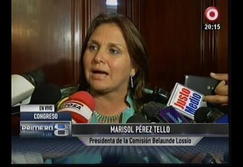 Marisol Pérez Tello: "Pregunta que hice fue para deslindar chismes sobre Heredia"