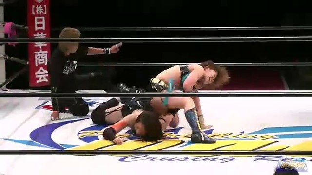 {Pro Wrestling WAVE} Catch THE WAVE 2015: Yumi Ohka Vs. Misaki Ohata (7/5/15)