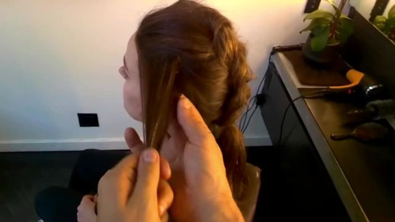 Beauty 101 - Google Glass Hair How-To: Braided Faux-Hawk
