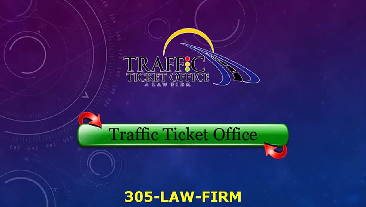 Toll Violations Miami - Traffic Ticket Lawyers Miami