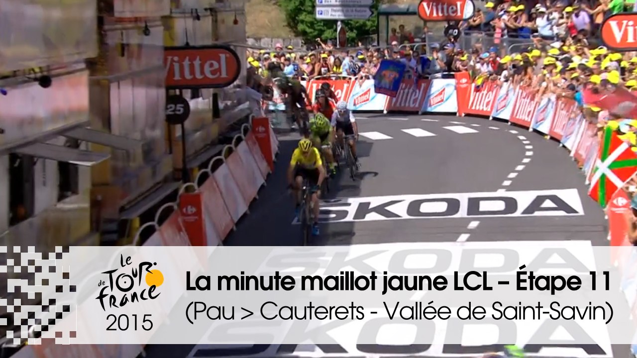 La minute maillot jaune LCL - Étape 11 (Pau > Cauterets - Vallée de Saint-Savin) - Tour de France 2015