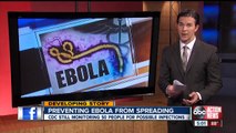 Preventing Ebola from spreading