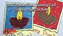 DIY How To Make Diwali Greeting Card (School Project for Kids) - JK Arts 075